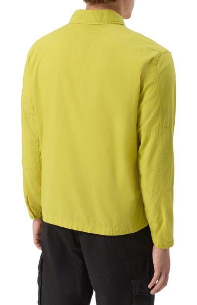 Хлопковая куртка-рубашка C.P. COMPANY, арт. 18CM0S237A005691G, фото 4