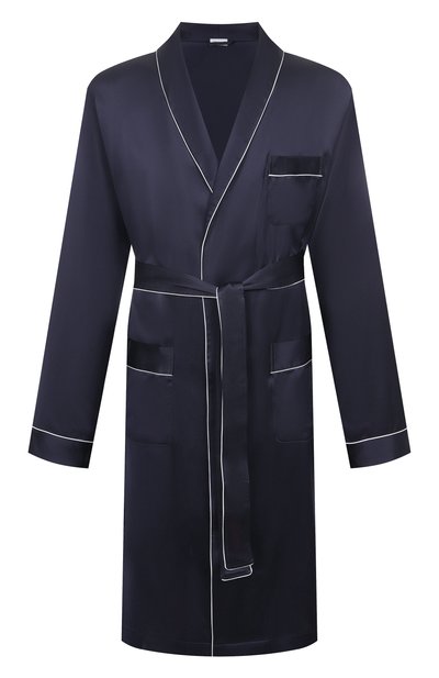 Мужской шелковый халат ZIMMERLI, арт. 6000-75131/XXL