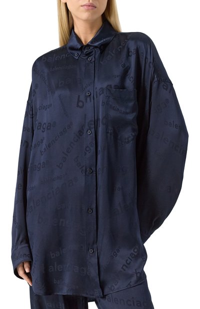 Атласная рубашка BALENCIAGA, арт. 773300/TRN04, фото 3