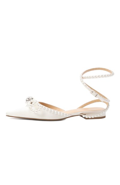 Текстильные балетки double bow MACH & MACH, арт. R25-S0929-15-CRP-011, фото 4