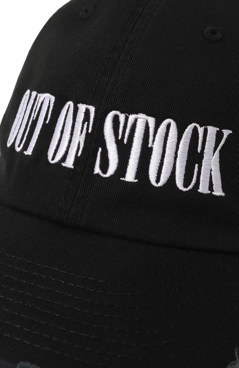 Хлопковая бейсболка DIEGO VENTURINO черного цвета по цене 11350 руб., арт. D3W4DVCAP-DAD0UT, фото 4 Хлопковая бейсболка DIEGO VENTURINO, арт. D3W4DVCAP-DAD0UT, фото 4