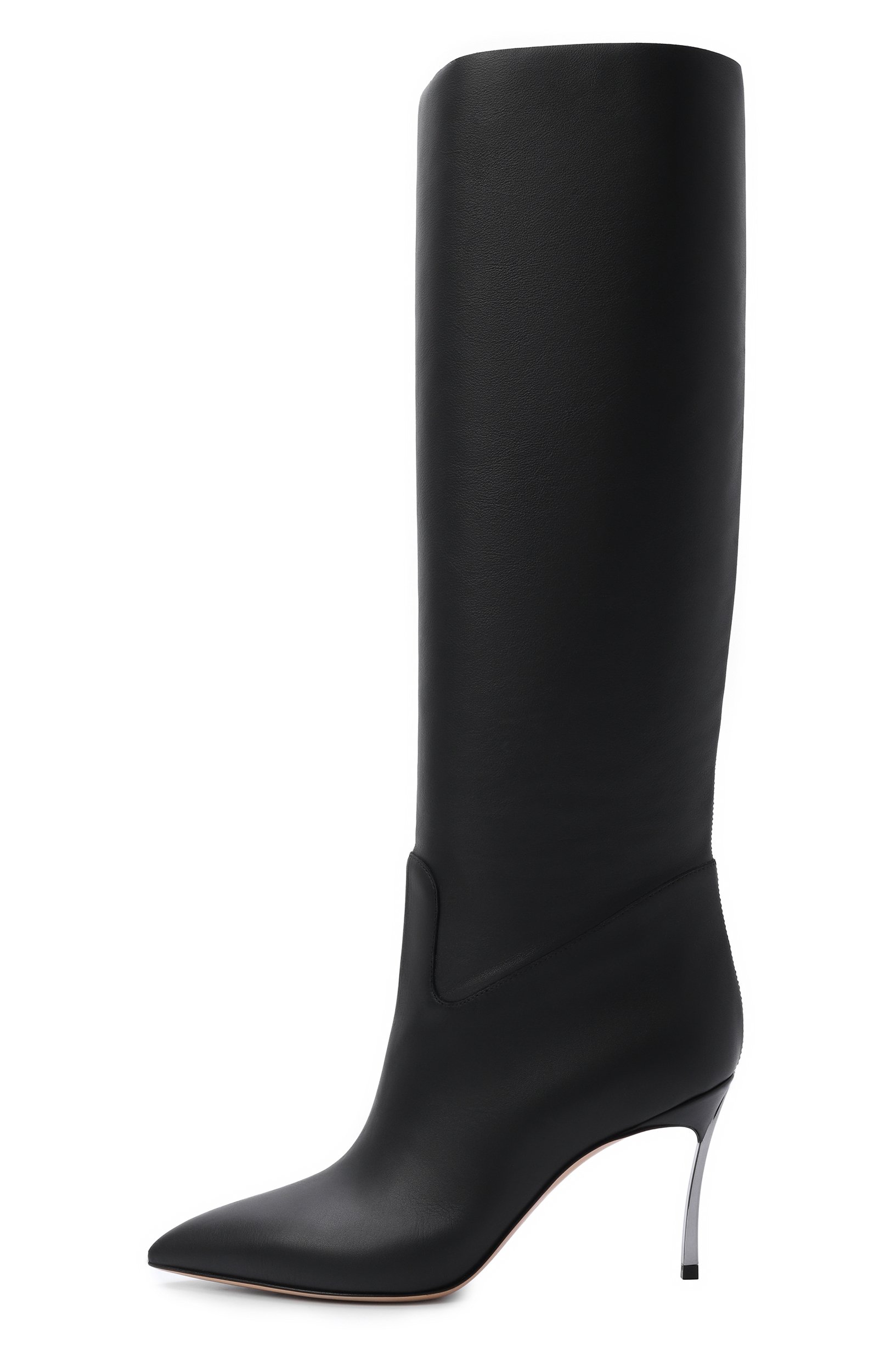 Кожаные сапоги blade 80 CASADEI черного цвета по цене 151500 руб., арт. 1S329Y080M/C2245, фото 4 Кожаные сапоги blade 80 CASADEI, арт. 1S329Y080M/C2245, фото 4