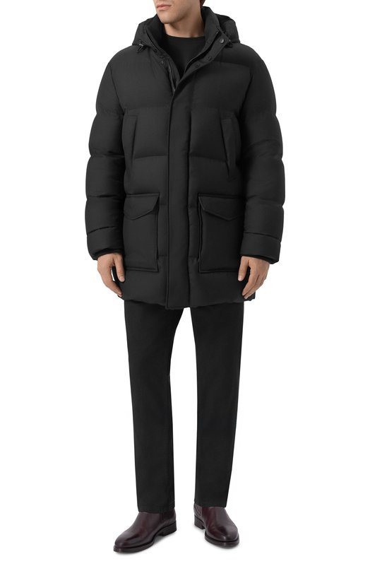 Пуховик из кашемира и шелка MVST M25.1MM.0012 Чёрный  M25.1MM.0012 Фото 2