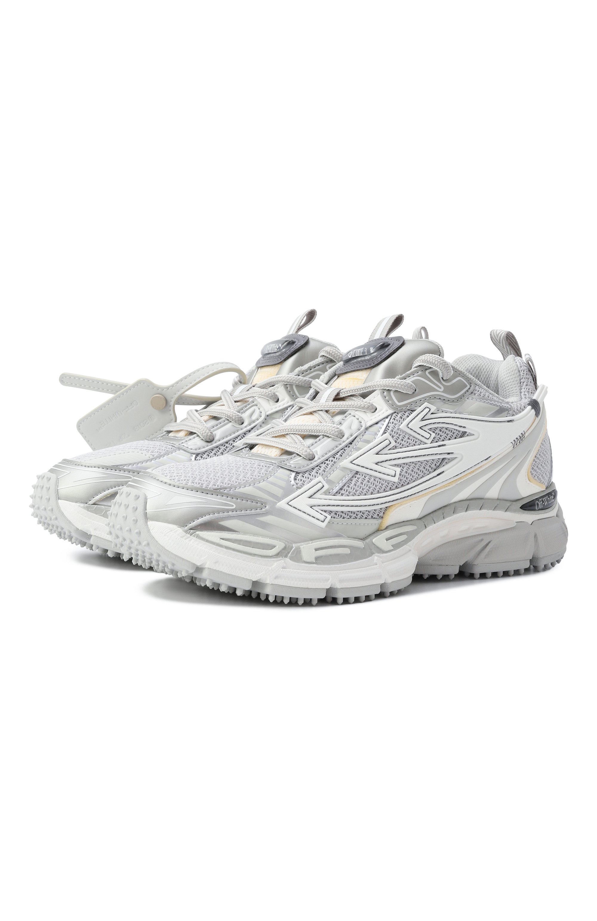 Комбинированные кроссовки be right back OFF-WHITE, арт. 0WIA289C99FAB001, фото 1