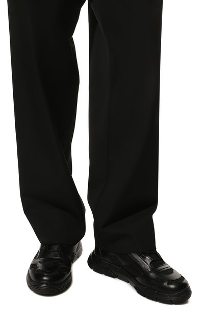 Комбинированные кроссовки PRADA, арт. 4E3563-3LEI-F0002, фото 3