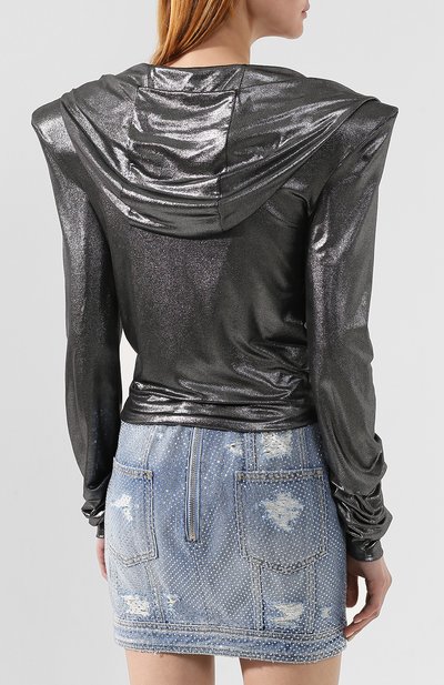 Топ из вискозы BALMAIN, арт. RF00629/M060, фото 4