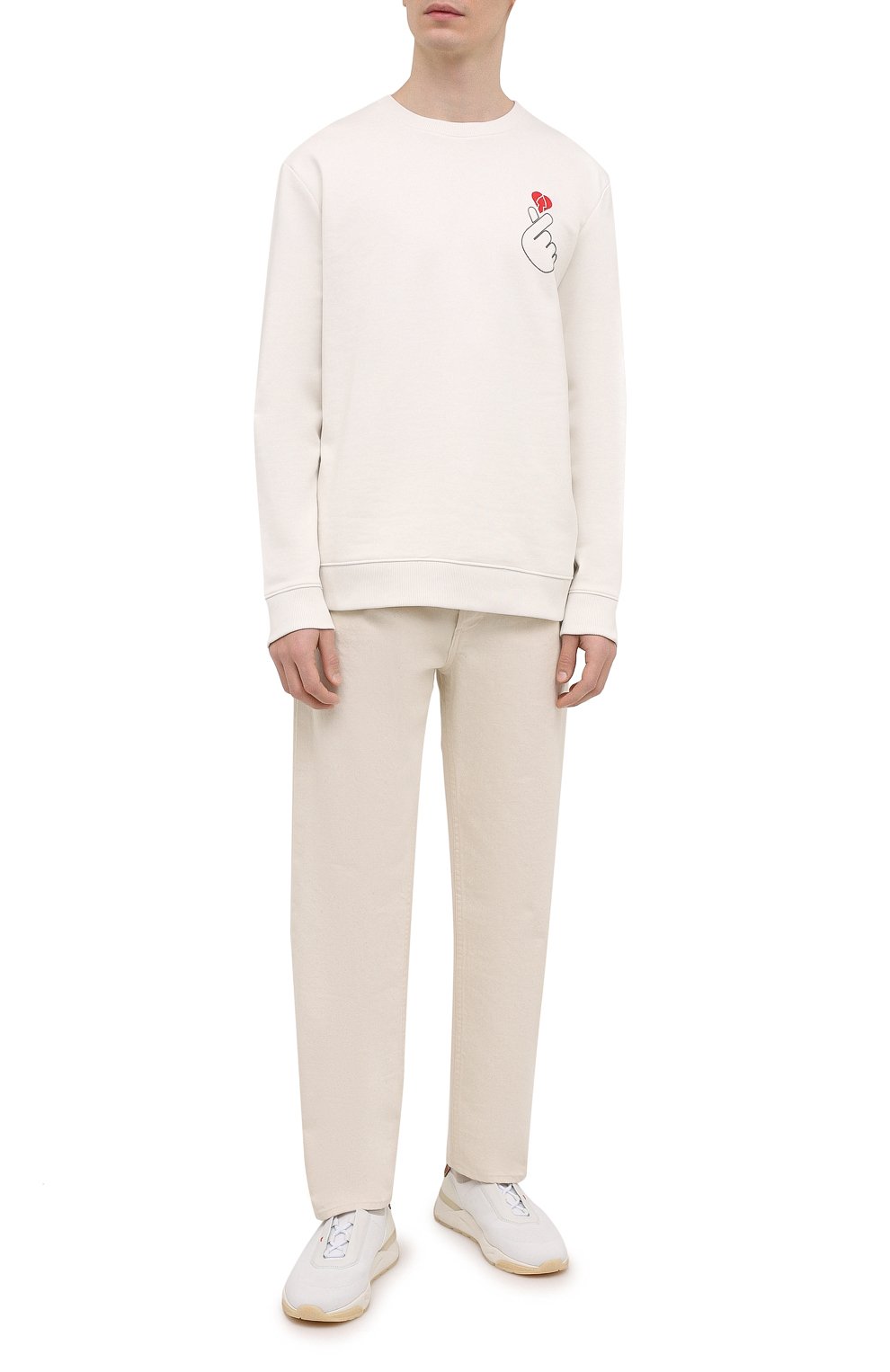 Хлопковый свитшот HUGO, арт. 50450457, фото 2