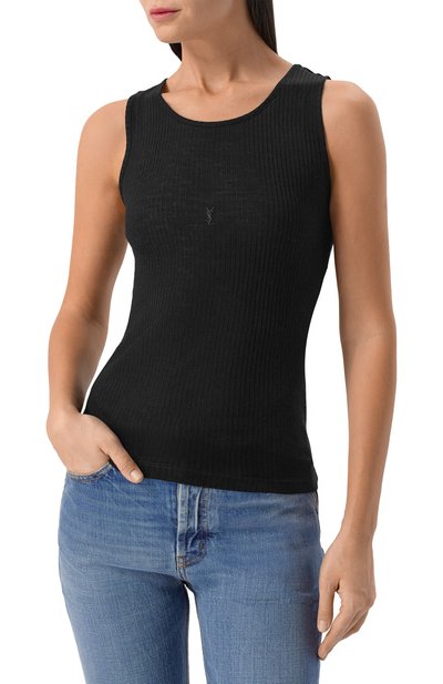 Шерстяная майка SAINT LAURENT, арт. 752721/YBMV2, фото 3