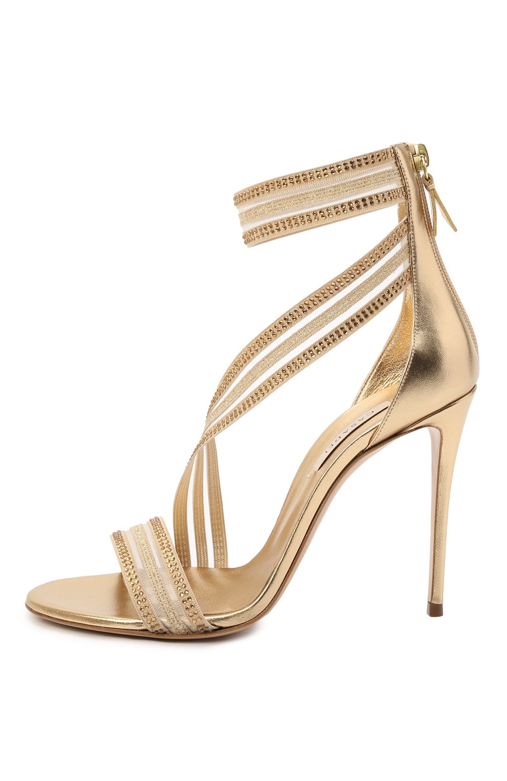 Кожаные босоножки CASADEI, арт. 1L740S1001C1237A777, фото 3