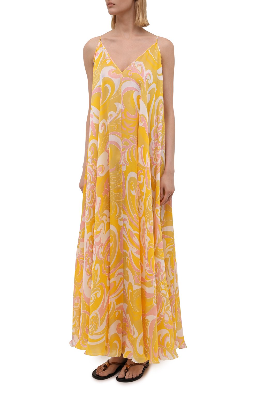 Шелковое платье EMILIO PUCCI, арт. 1RWI05/1R882, фото 3