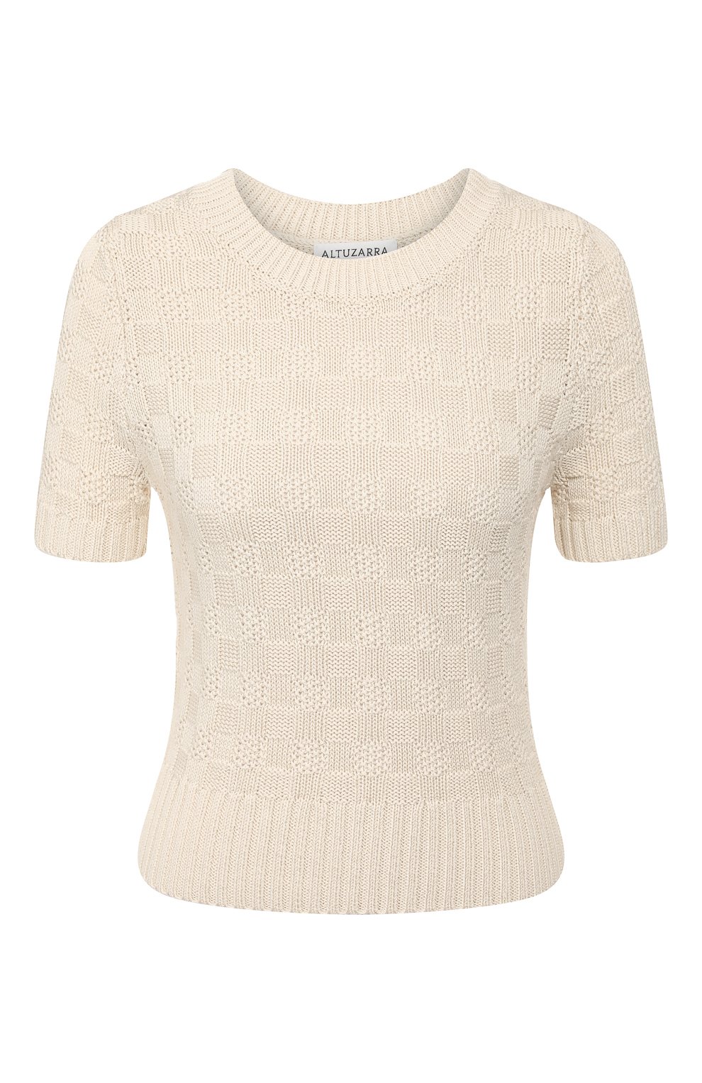 Топ из смеси хлопка и вискозы ALTUZARRA, арт. 219-828-981, фото 1