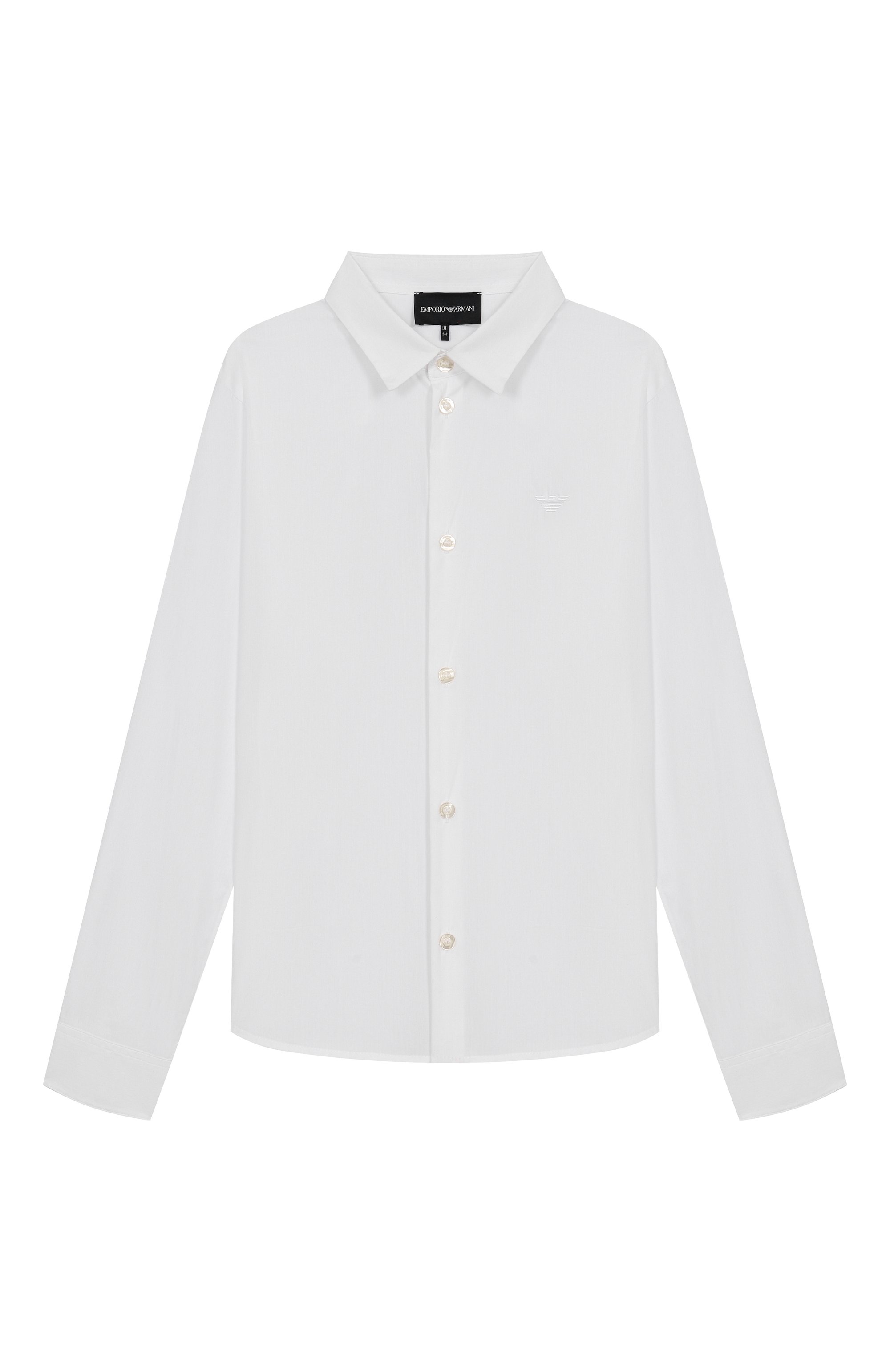 Хлопковая рубашка EMPORIO ARMANI, арт. 8N4C09/1N06Z, фото 1