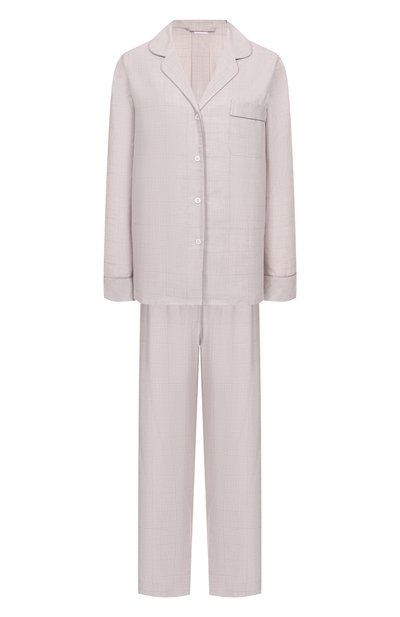 Женская пижама из хлопка и шерсти ZIMMERLI, арт. 4600-11004