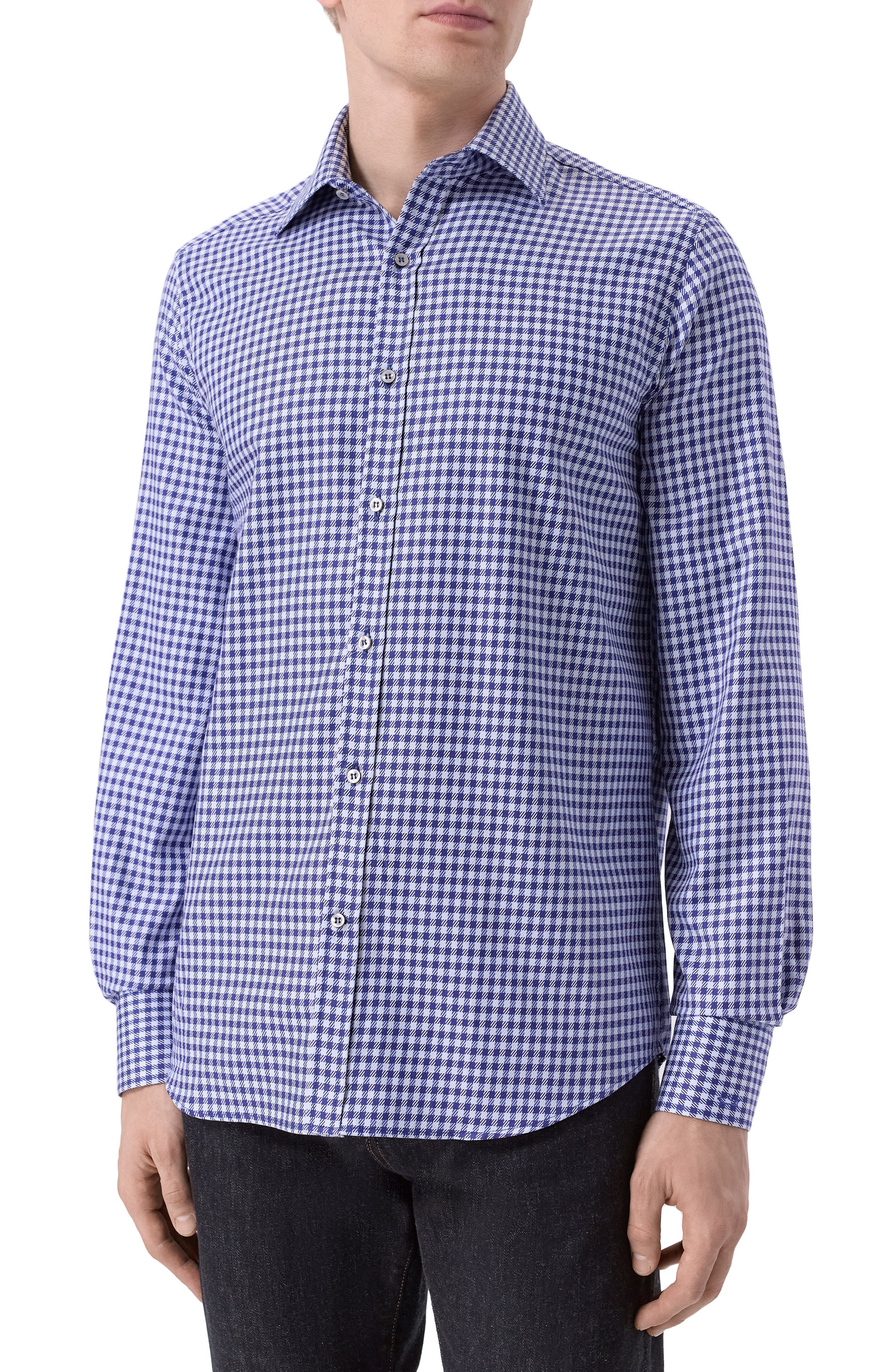 Хлопковая рубашка PAUL&SHARK, арт. 14313151CF, фото 3