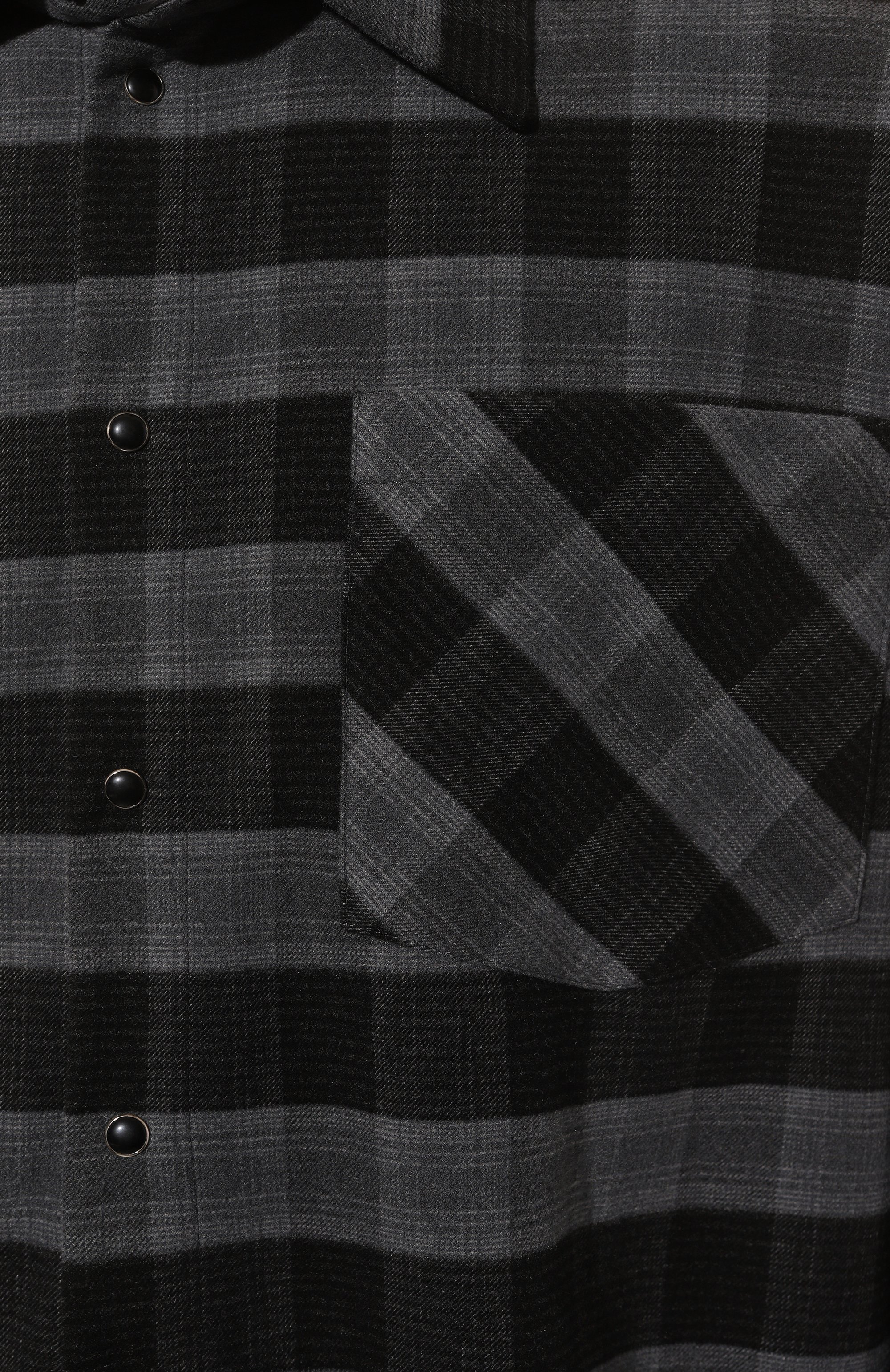 Хлопковая рубашка WHO_AM, арт. MS2-PO249-GRY, фото 5