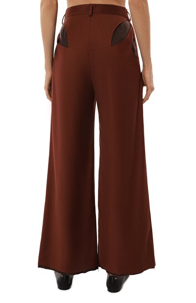 Брюки RED SEPTEMBER бордового цвета по цене 29000 руб., арт. 924.02.PNT09.51, фото 4 Брюки RED SEPTEMBER, арт. 924.02.PNT09.51, фото 4