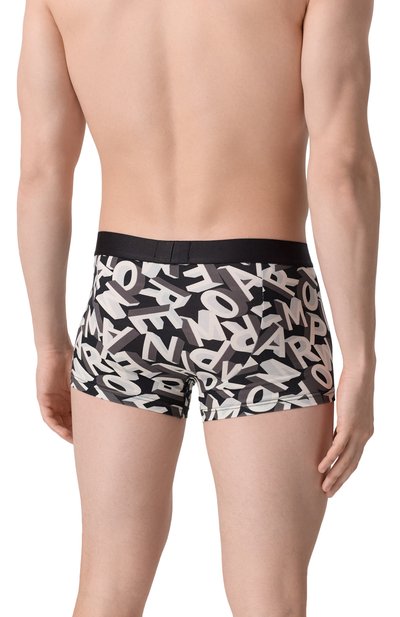Хлопковые боксеры EMPORIO ARMANI серого цвета по цене 4450 руб., арт. EM000232/AF10794, фото 3 Хлопковые боксеры EMPORIO ARMANI, арт. EM000232/AF10794, фото 3