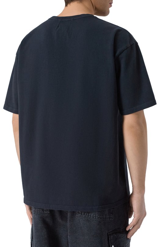 Хлопковая футболка Rhude RHFW25TT01012 Серый  RHFW25TT01012 Фото 4