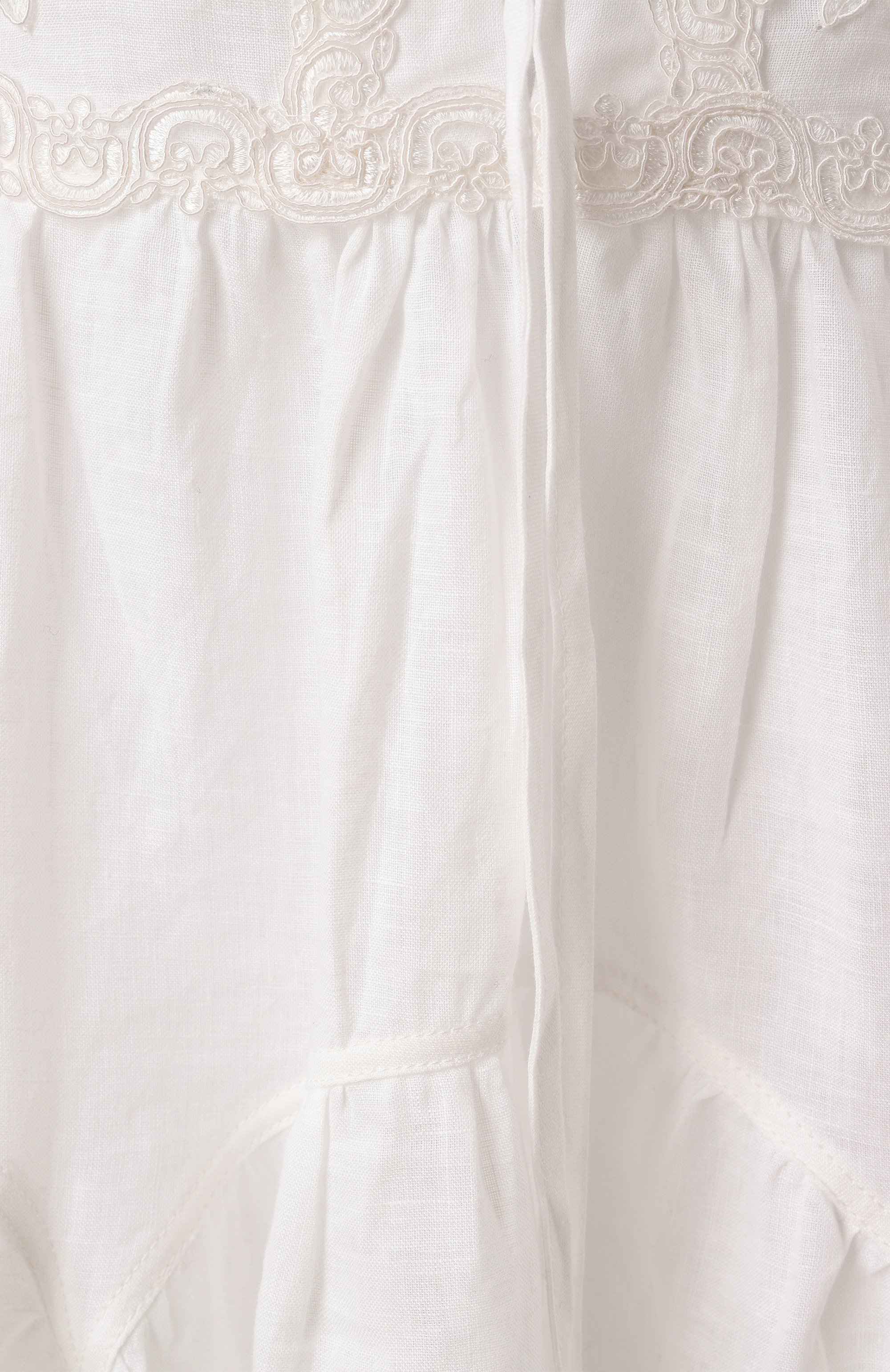 Платье изо льна и вискозы MAURIZIO белого цвета по цене 53250 руб., арт. W06050679, фото 6 Платье изо льна и вискозы MAURIZIO, арт. W06050679, фото 6