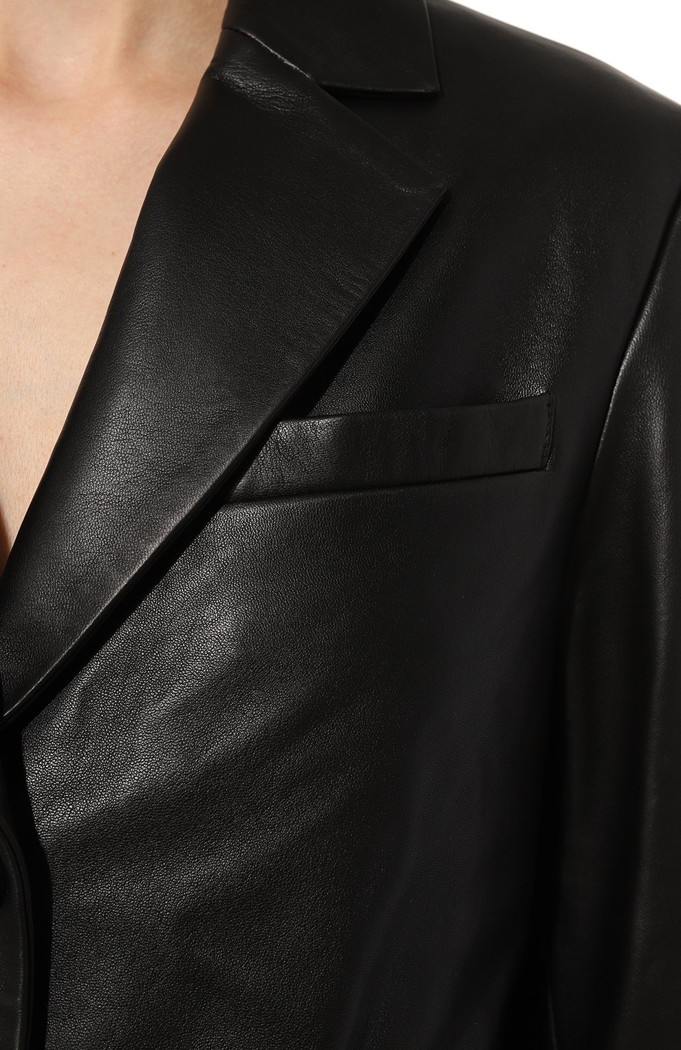 Кожаный жакет LOULOU DE SAISON, арт. ALD0, фото 5