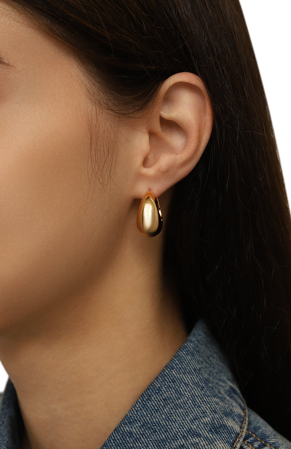 Серьги NUMBERING золотого цвета по цене 25500 руб., арт. 5116M/G0LD, фото 2 Серьги NUMBERING, арт. 5116M/G0LD, фото 2