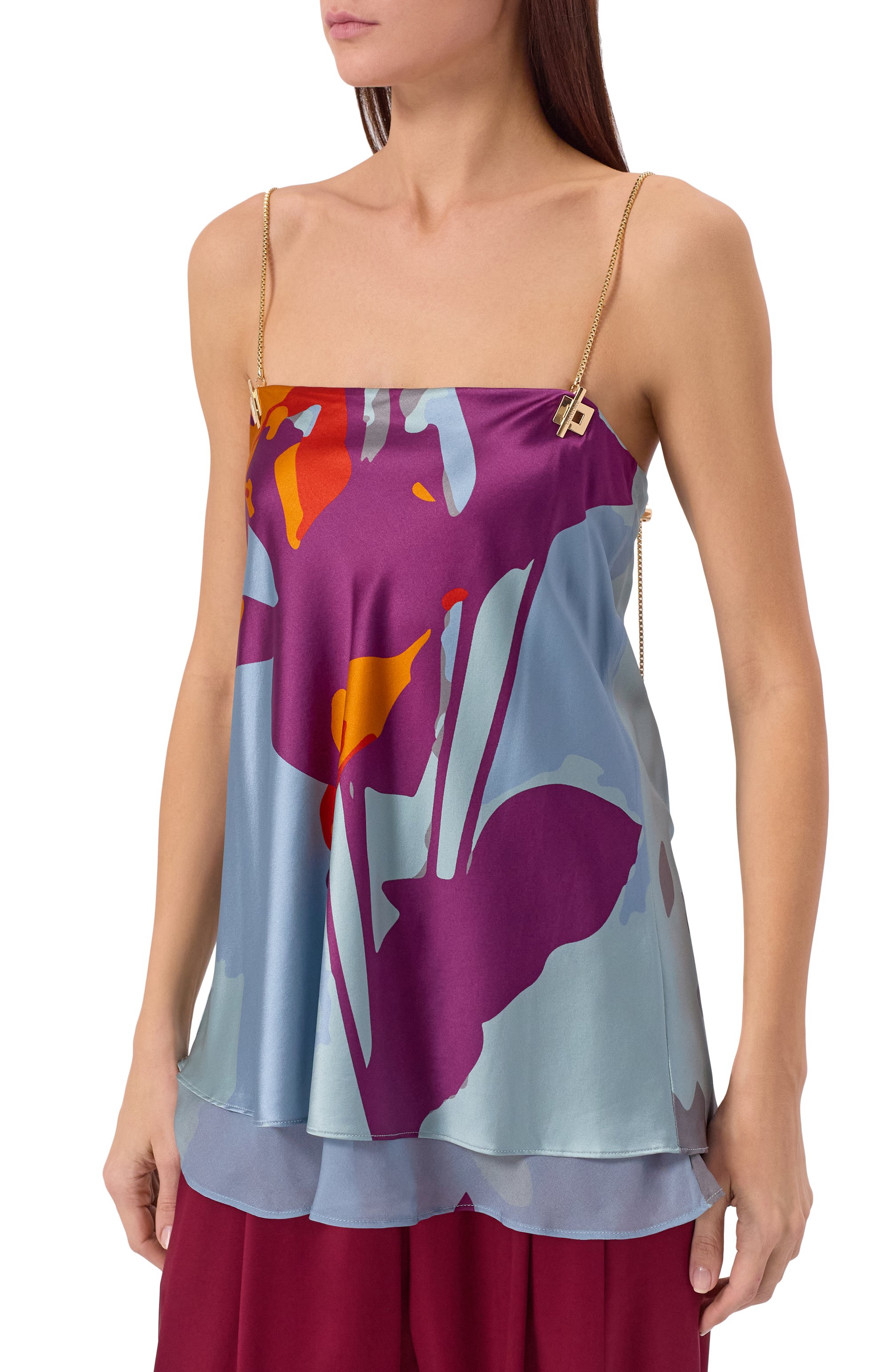 Шелковый топ DANAME, арт. 725FW7717B, фото 3