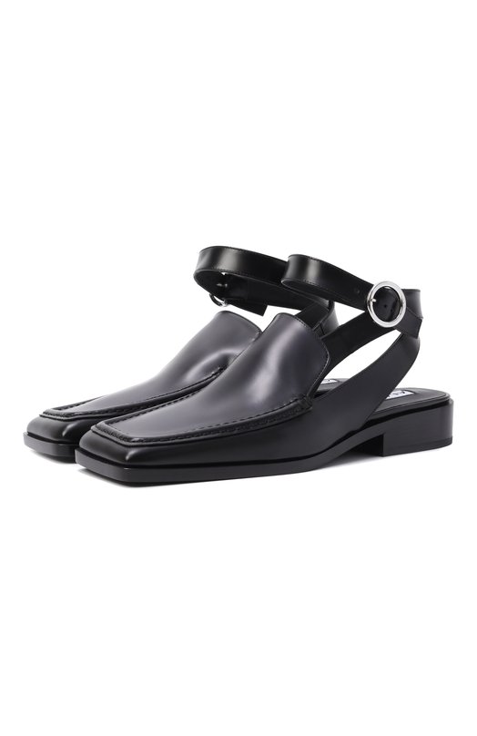 Кожаные сандалии Alaia AA3L1001I072 Чёрный AA3L1001I072