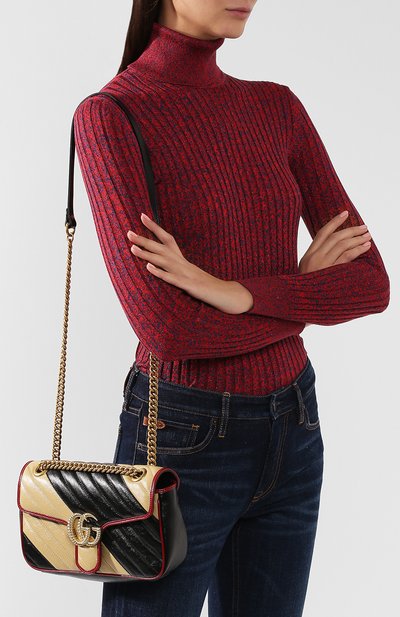 Сумка gg marmont small GUCCI, арт. 443497/00L0X, фото 5