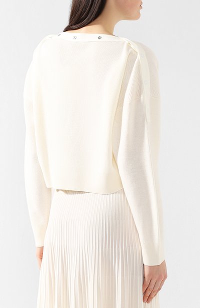 Шерстяной пуловер ALEXANDERWANG.T кремового цвета по цене 49950 руб., арт. 4K191058, фото 4 Шерстяной пуловер ALEXANDERWANG.T, арт. 4K191058, фото 4