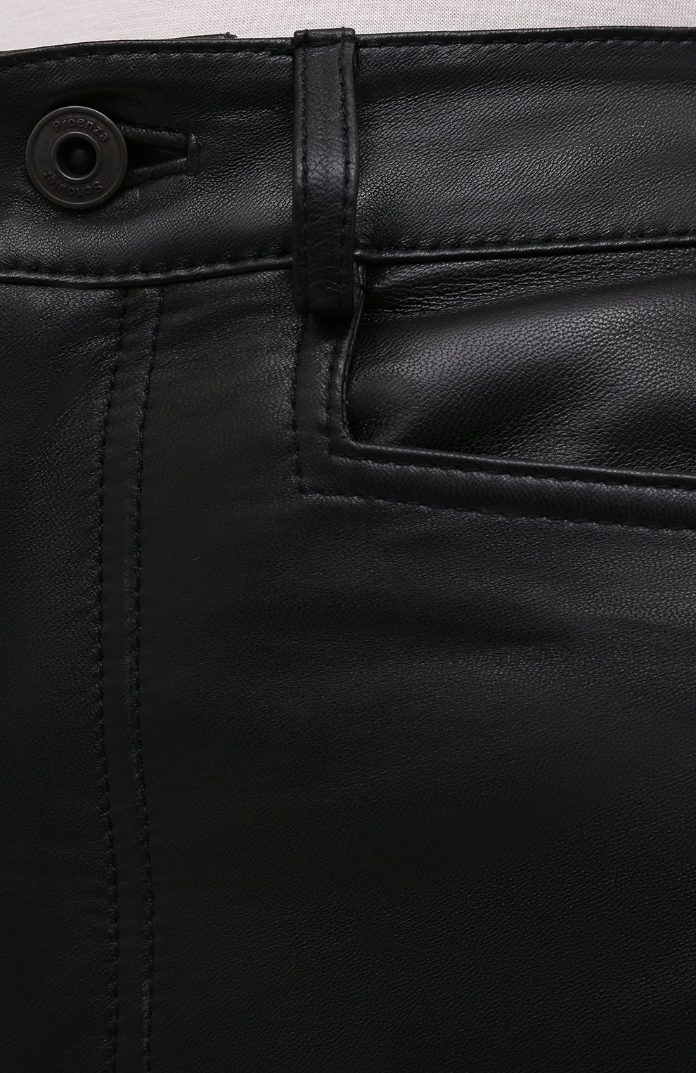 Кожаные брюки PROENZA SCHOULER WHITE LABEL, арт. WL2116070-LR184, фото 5