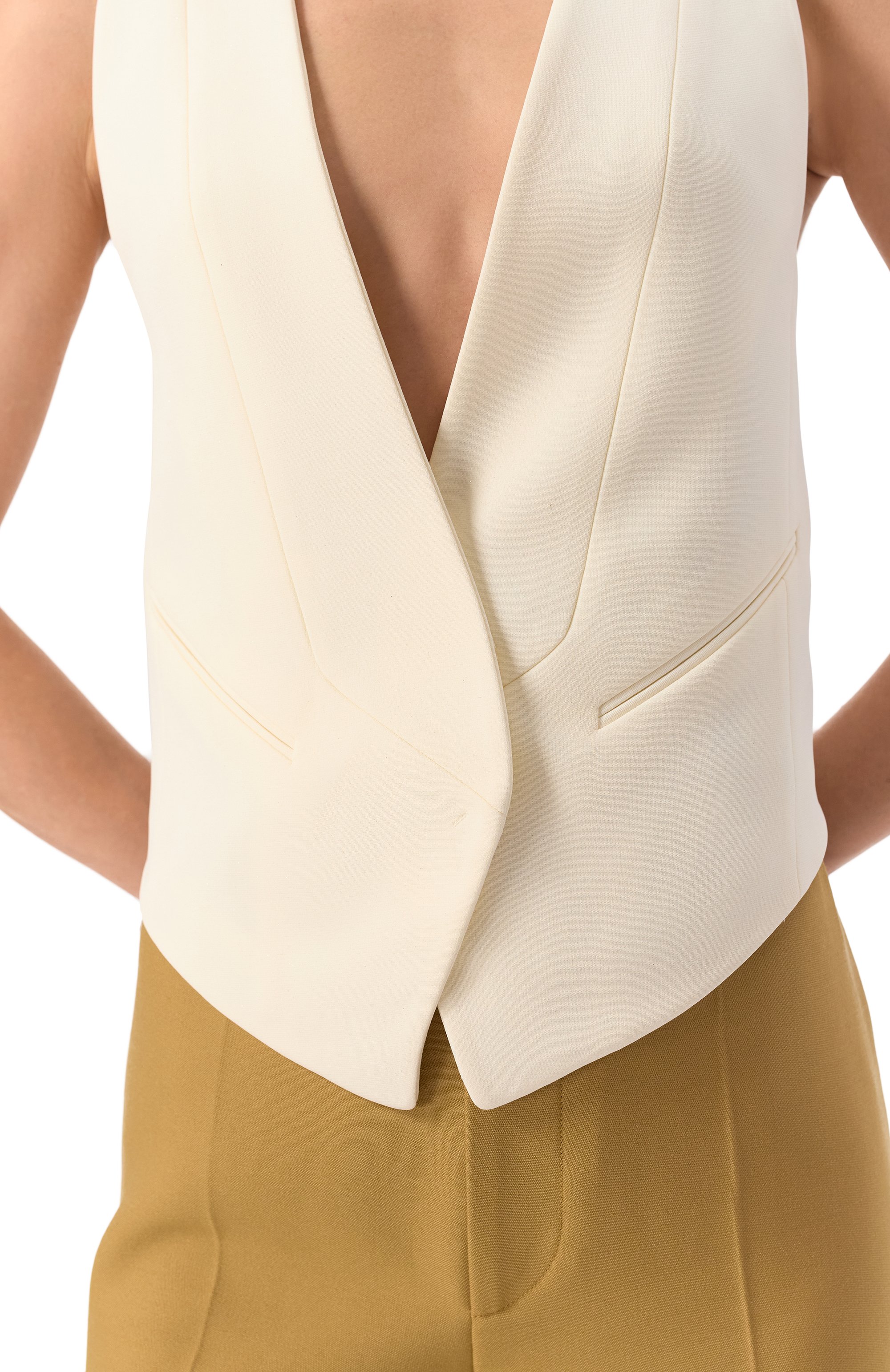 Шелковый жилет GIORGIO ARMANI, арт. GW000794/TE14756, фото 5