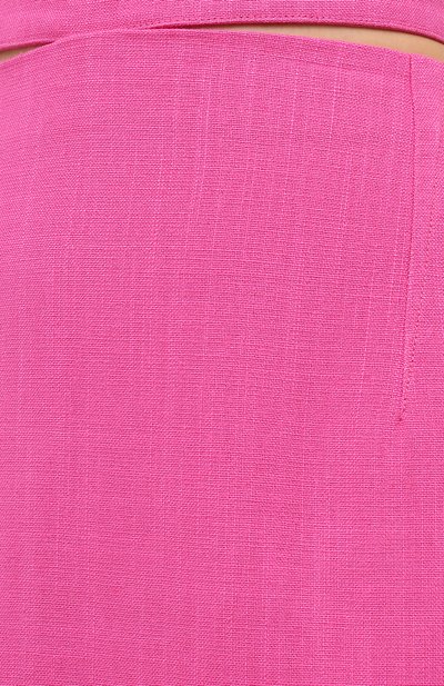 Юбка из вискозы и льна JACQUEMUS, арт. 203SK01/124450, фото 5