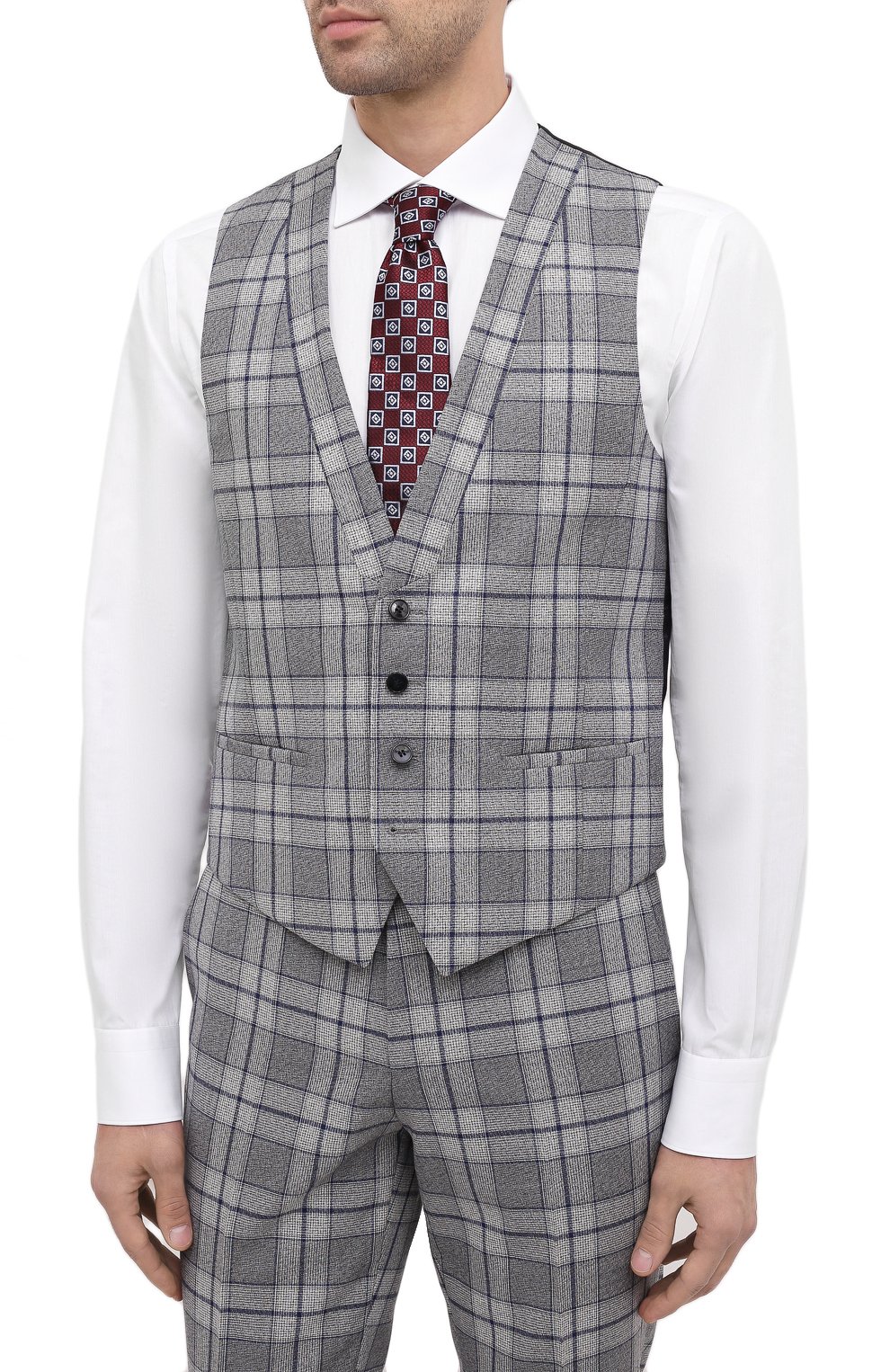 Шерстяной костюм-тройка HUGO, арт. 50440155, фото 4