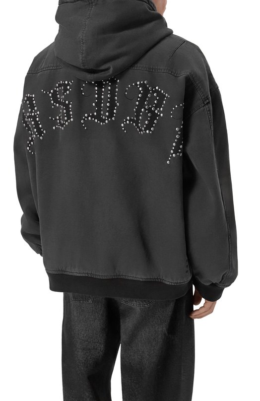 Хлопковая куртка Ksubi MFA25JK002 Серый  MFA25JK002 Фото 4