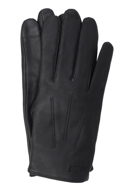 Мужские кожаные перчатки HUGO, арт. 50497086