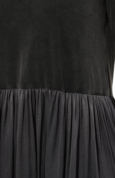 Платье UMA WANG темно-серого цвета по цене 79150 руб., арт. UP5053, фото 5 Платье UMA WANG, арт. UP5053, фото 5