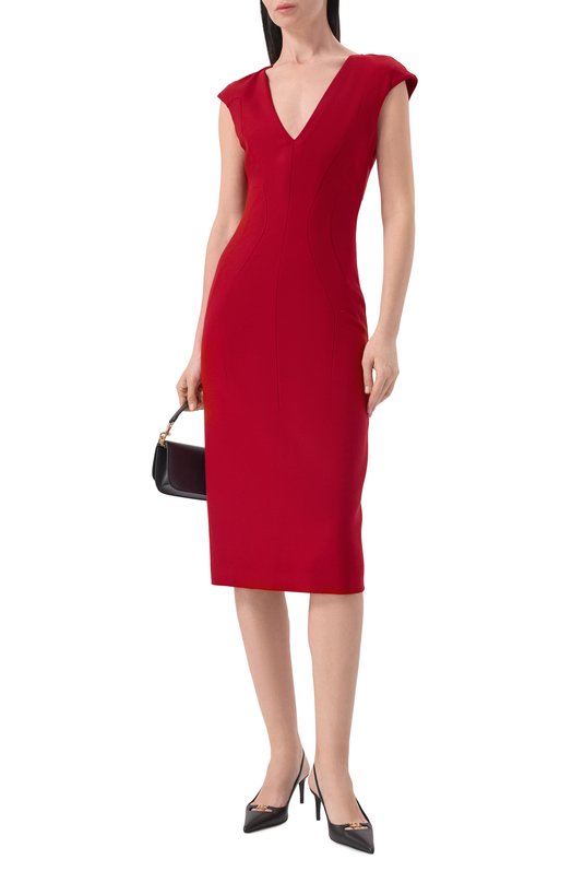 Шерстяное платье MVST M26.2PW.D047/F100 JERSEY BISTRETCH Красный  M26.2PW.D047/F100 JERSEY BISTRETCH Фото 2