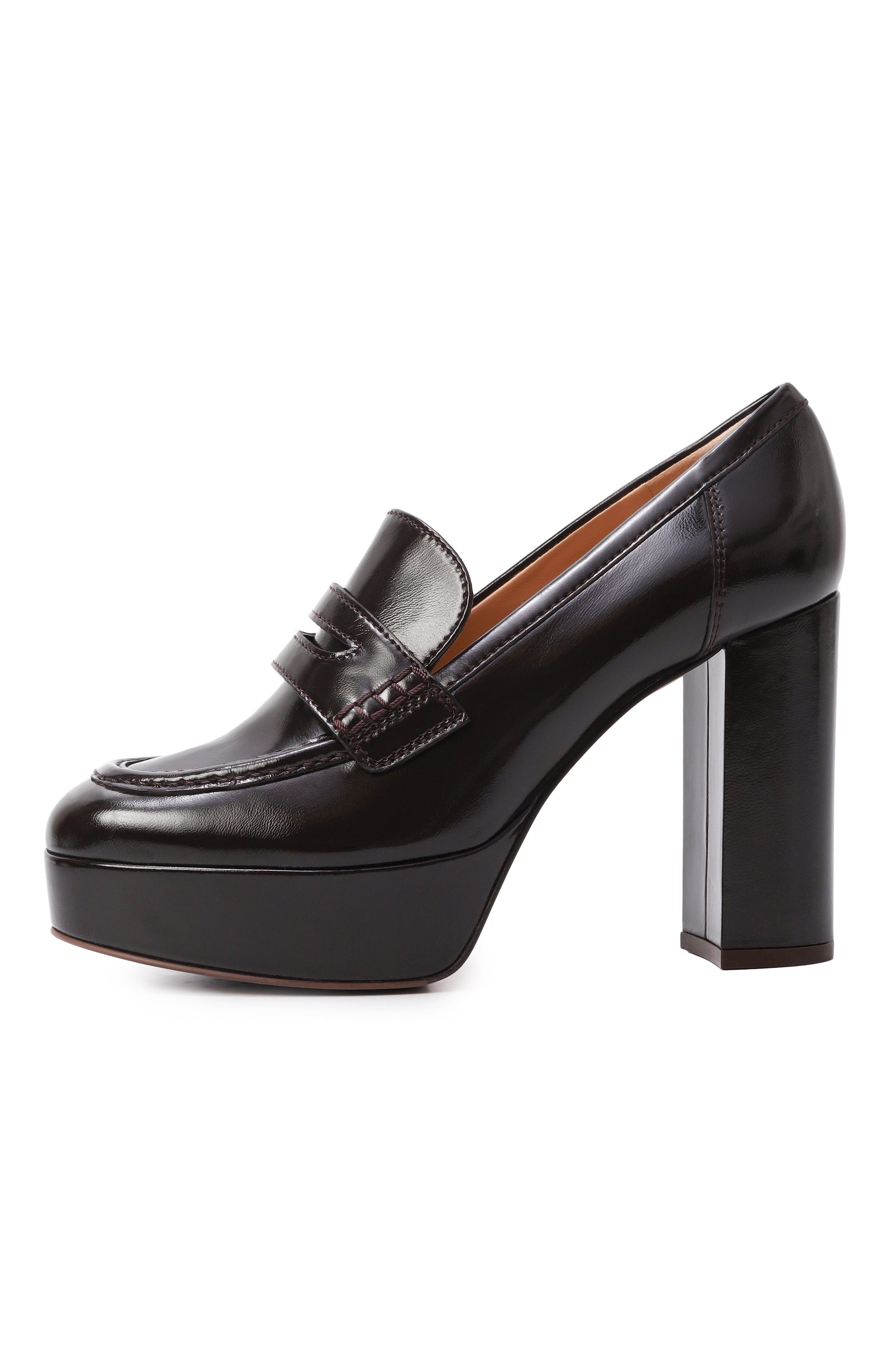 Кожаные туфли hadden 105 GIANVITO ROSSI, арт. G25356.70RIC.NUIM0KA, фото 4