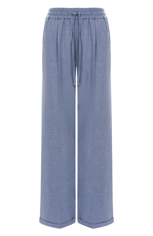 Кашемировые брюки Kiton D56106K0576E01 Синий D56106K0576E01