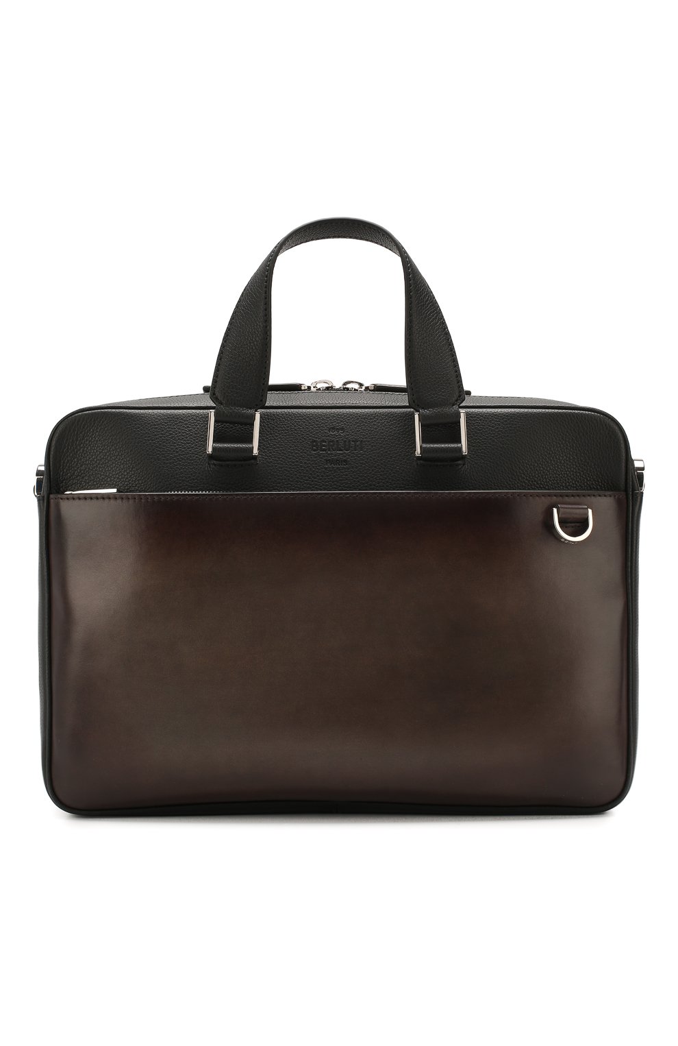 Кожаная сумка для ноутбука BERLUTI коричневого цвета по цене 165000 руб., арт. M196079, фото 1 Кожаная сумка для ноутбука BERLUTI, арт. M196079, фото 1