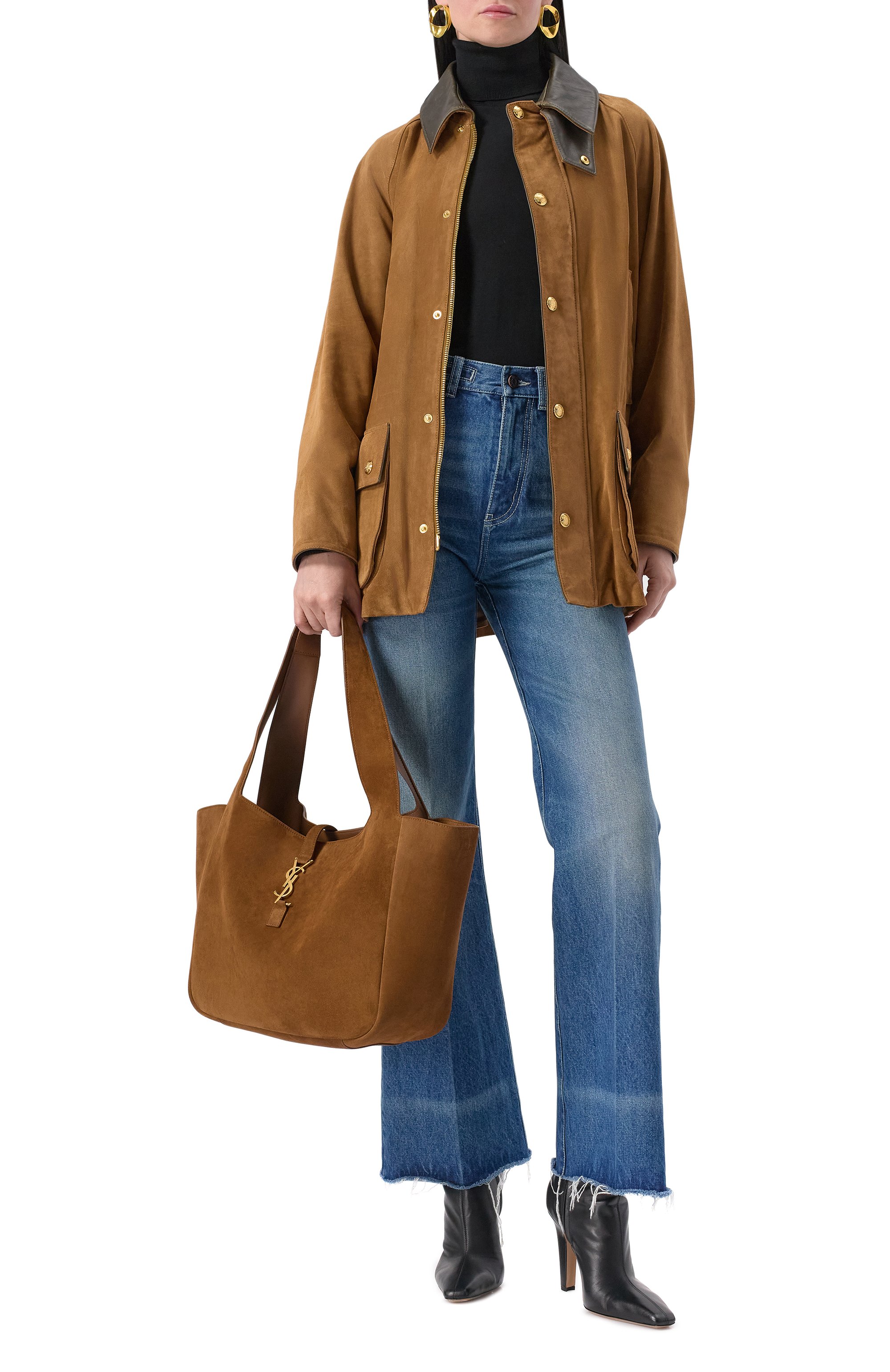 Сумка-тоут le 5 à 7 bea SAINT LAURENT, арт. 763435/008IW, фото 7