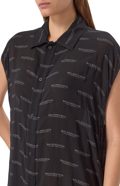 Платье из вискозы BALENCIAGA, арт. 831220/TSLA1, фото 5