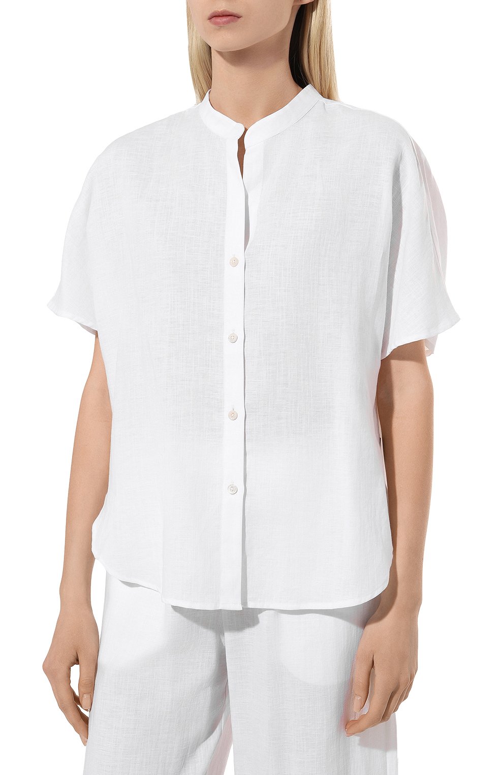 Блузка изо льна и хлопка ZIMMERLI, арт. 4697-13101, фото 3