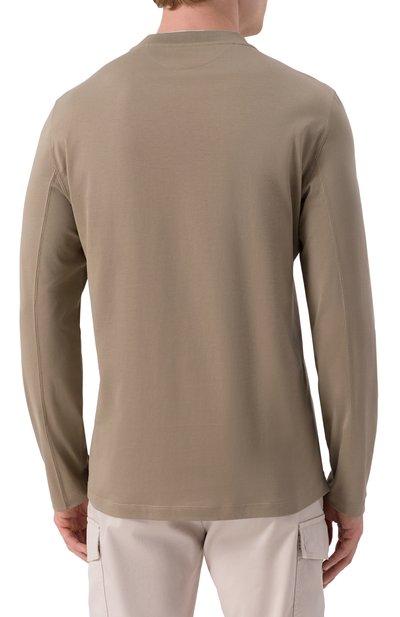 Хлопковый лонгслив BRUNELLO CUCINELLI, арт. M0B137433, фото 4