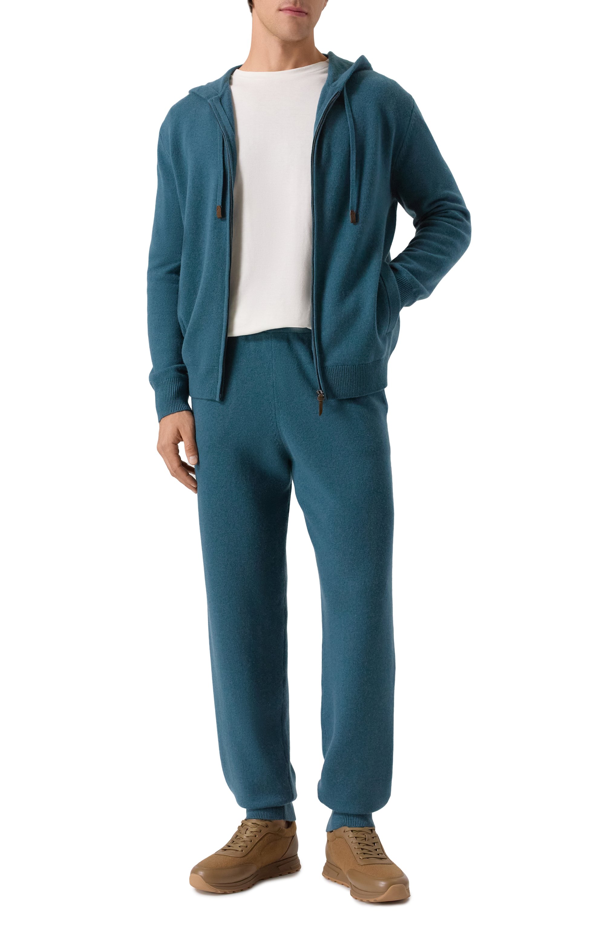 Толстовка из шерсти и кашемира 12 STOREEZ зеленого цвета по цене 29000 руб., арт. 127795, фото 2 Толстовка из шерсти и кашемира 12 STOREEZ, арт. 127795, фото 2