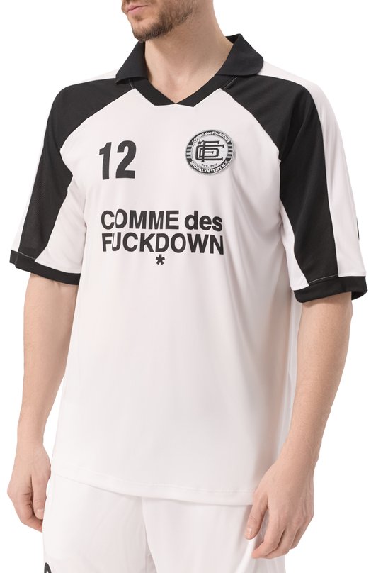 Футболка Comme des Fuckdown CFABM01565 Белый  CFABM01565 Фото 3