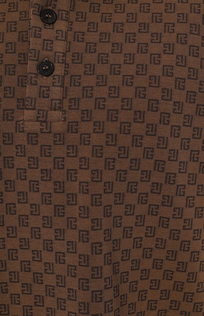 Хлопковое поло BALMAIN, арт. BH2GC026/JH27, фото 5