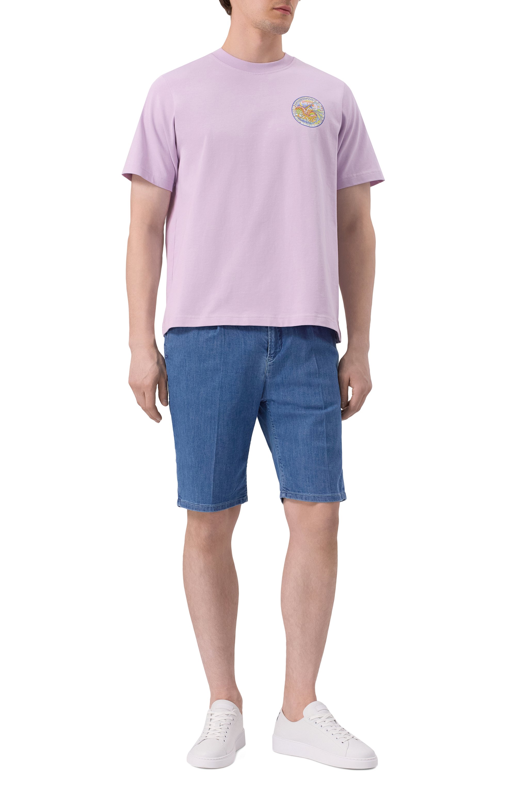 Хлопковая футболка CASABLANCA, арт. MS25JTS00109, фото 2