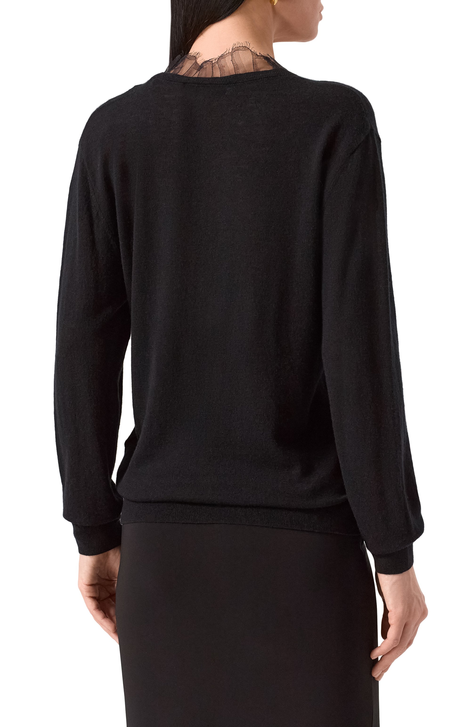 Пуловер из шерсти и шелка IRO, арт. WF12HABY, фото 4