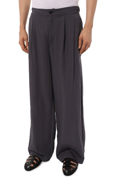 Брюки KAZUYUKI KUMAGAI темно-серого цвета по цене 47050 руб., арт. VP41-312, фото 3 Брюки KAZUYUKI KUMAGAI, арт. VP41-312, фото 3